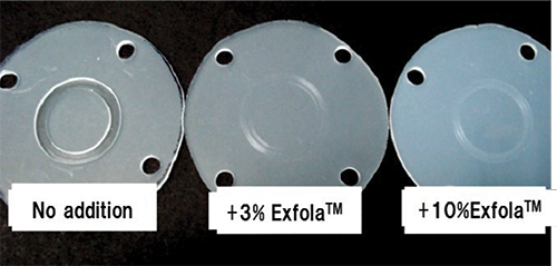 PP and PE Disks Show Wear Resistance with Exfola™