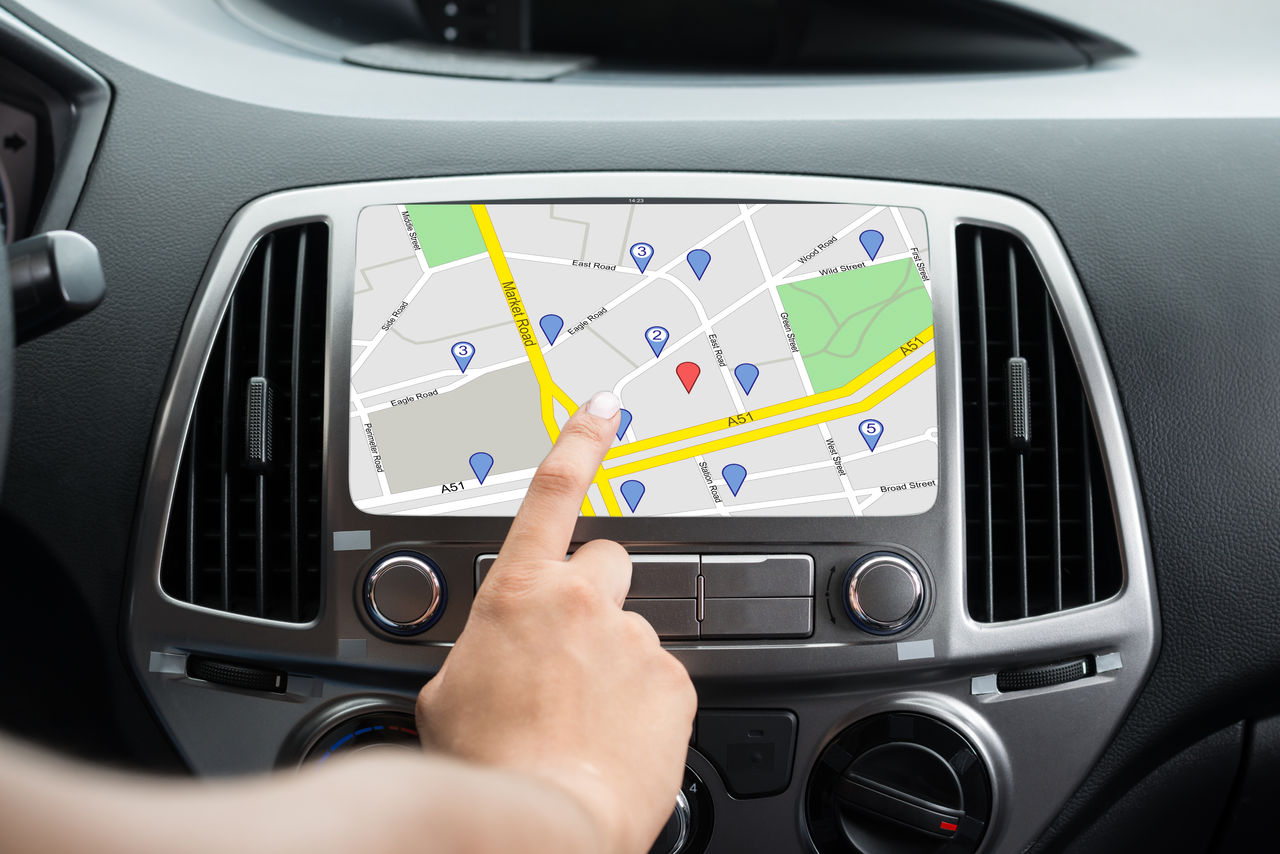 Auto GPS Screen